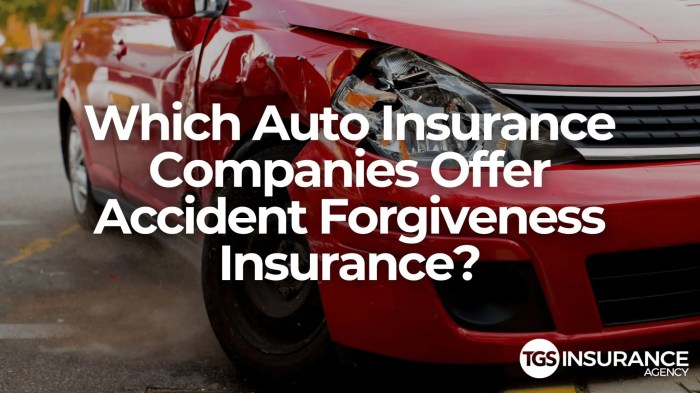 Forgiveness companies Auto insurance with accident forgiveness in united states